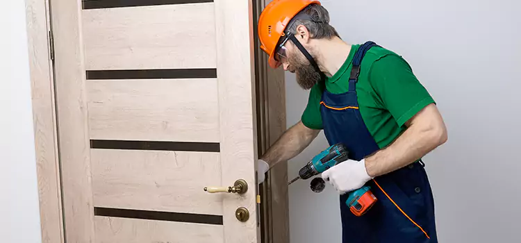 Replace Internal Door Handle with Lock Pinole